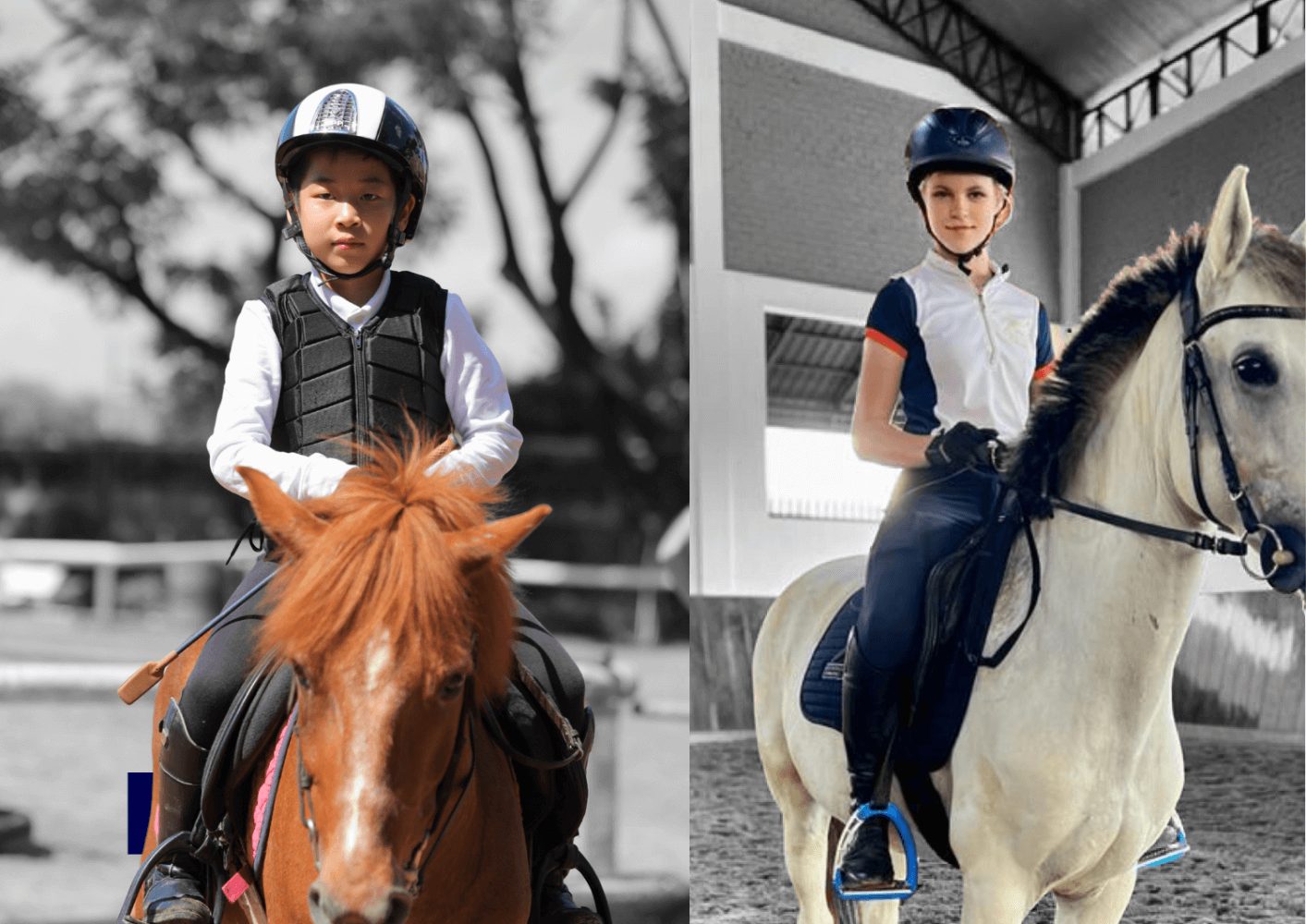 Nurturing Confidence and Skills in School-Age Children (6-12 Years Old) Horseback Riding Phnom Penh